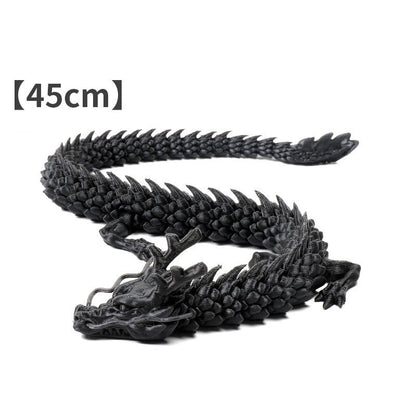 Buddha Stones Feng Shui Dragon Luminous 3D Printed Dragon Luck Success Home Decoration