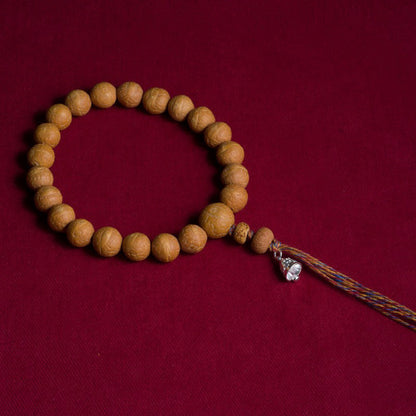 Buddha Stones Bodhi Seed Luck Auspiciousness Wrist Mala Tassel Pocket Mala