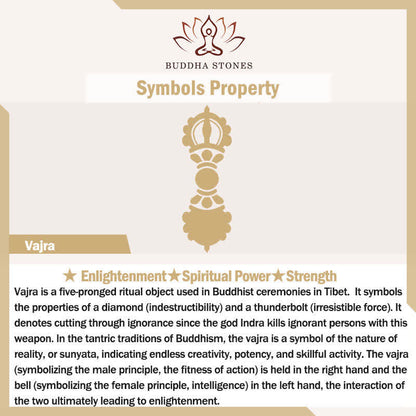 Buddha Stones 925 Sterling Silver Vajra Dorje Engraved Spiritual Power Bracelet Bangle