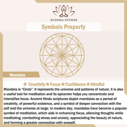 Buddha Stones Lotus Mandala Pattern Foldable Yoga Meditation Seat Mat Home Decoration
