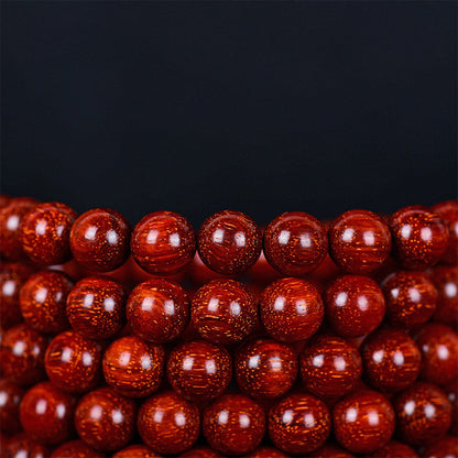 Tibetan Small Leaf Red Sandalwood Balance Bracelet (Extra 30% Off | USE CODE: FS30)
