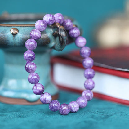 Buddha Stones Amethyst Crystal Positive Transformation Bracelet