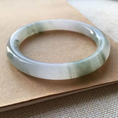 Buddha Stones Jade Abundance Luck Blessing Bracelet Bangle