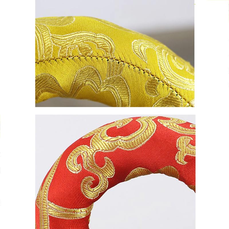 Tibetan Singing Bowl Handcraft Cushion Decoration (Extra 35% Off | USE CODE: FS35)