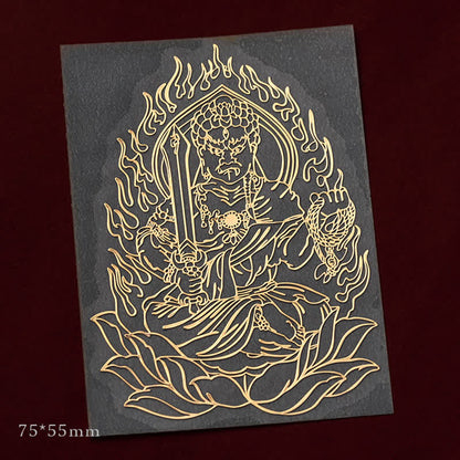 Buddha Stones 12 Chinese Zodiac Blessing Wealth Fortune Phone Sticker