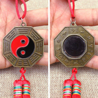Buddha Stones Feng Shui Bagua Map Chinese Knotting Harmony Energy Map Mirror