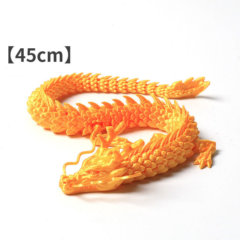 Buddha Stones Feng Shui Dragon Luminous 3D Printed Dragon Luck Success Home Decoration