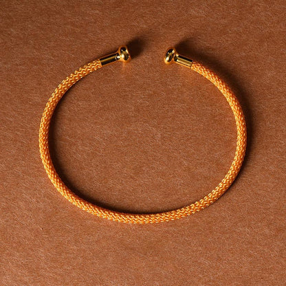 Buddha Stones Simple Design Handmade Luck Braid String Cuff Bracelet