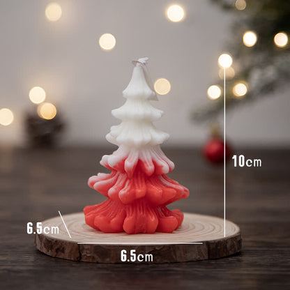 Christmas Tree Scented Soy Wax Candle Gift For Family Friends
