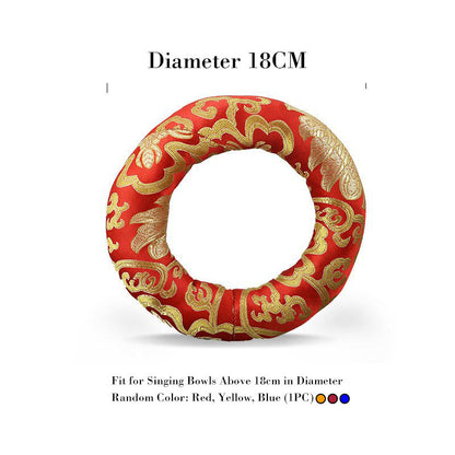 Tibetan Singing Bowl Handcraft Cushion Decoration (Extra 35% Off | USE CODE: FS35)