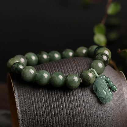 Tibetan Jade PiXiu Prosperity Bracelet