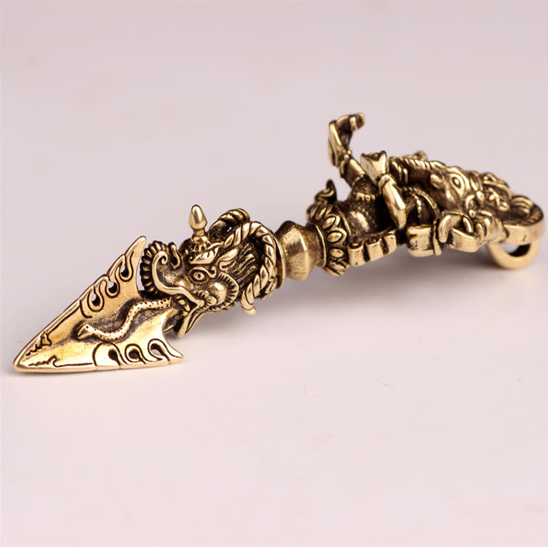 Buddha Stones Tibetan Ganesh Ganpati Elephant God of Wealth Dorje Vajra Spiritual Power Necklace Pendant