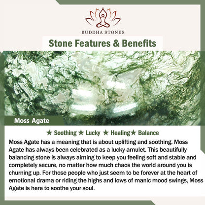 Buddha Stones "All the Best for Love and Harmony" Stone Quartz Bracelet Includes Gift Message Card