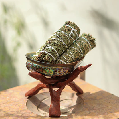 Buddha Stones Cedar Smudge Stick for Home Cleansing Incense Meditation and Rituals Cedar Sticks Incense Wands