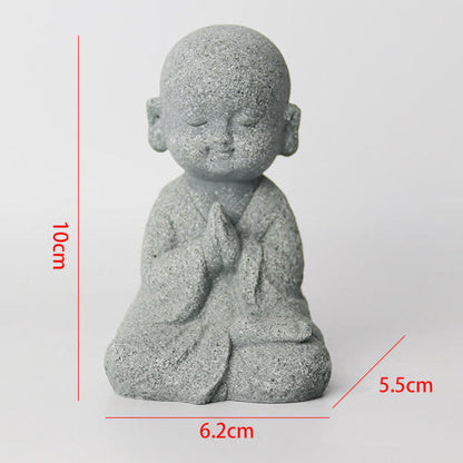 Buddha Stones Meditation Prayer Buddha Statue Compassion Home Decoration