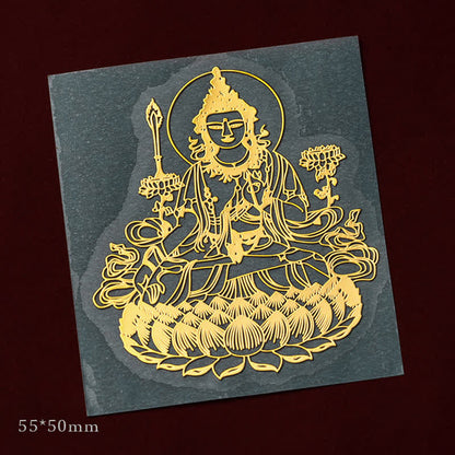 Buddha Stones 12 Chinese Zodiac Blessing Wealth Fortune Phone Sticker
