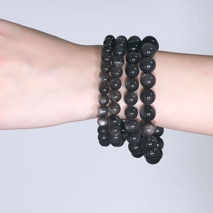 Buddha Stones Natural Moonstone Positive Love Beads Bracelet
