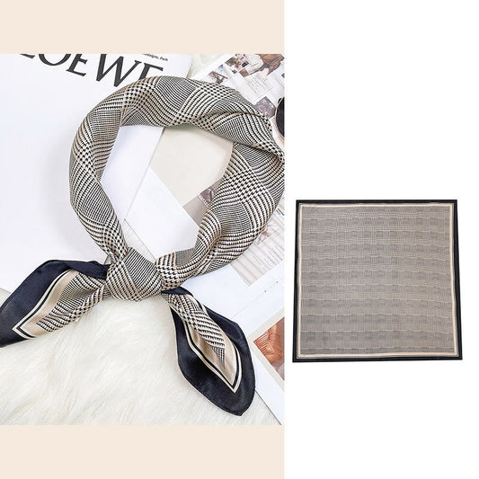 Buddha Stones Pastoral Scene Hot Air Balloon Spring Blossom 100% Mulberry Silk Neck Hair Scarf (Extra 30% Off | USE CODE: FS30)