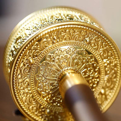 Buddha Stones Tibetan Prayer Wheel Six True Words Sandalwood Healing Decoration