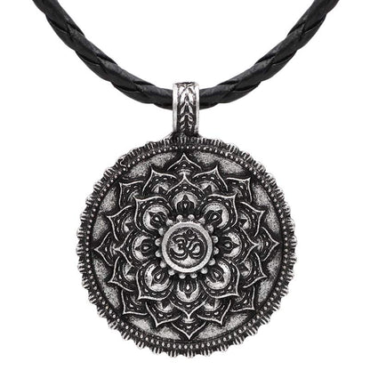Six True Words Love Peace Flower Pattern Necklace (Extra 35% Off | USE CODE: FS35)