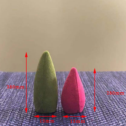 Buddha Stones Mixed Floral Aroma Sandalwood Backflow Incense 50 Cones Pack