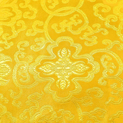 Buddha StonesPrayer Altar Flower Dragon Pattern Tibetan Auspicious Symbols Jacquard Mat