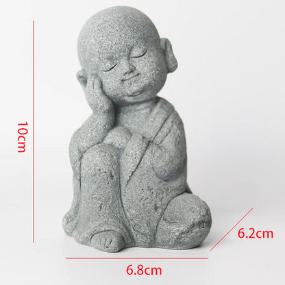 Buddha Stones Meditation Prayer Buddha Statue Compassion Home Decoration