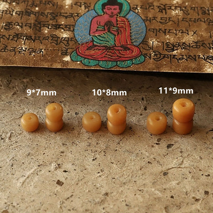 Buddha Stones Tibet 108 Mala Beads Bodhi Seed Bagua Vajra Wealth Bracelet