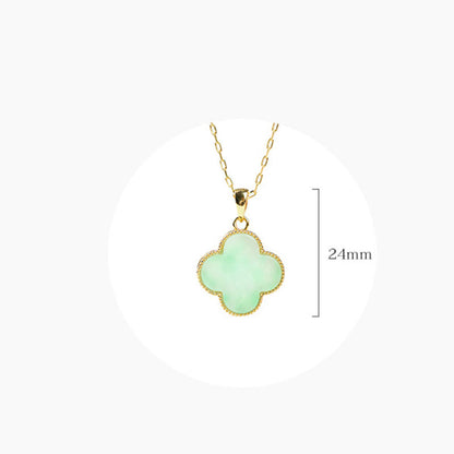 Buddha Stones "May Luck and Joy Be With You" Jade Necklace Includes Gift Message Card