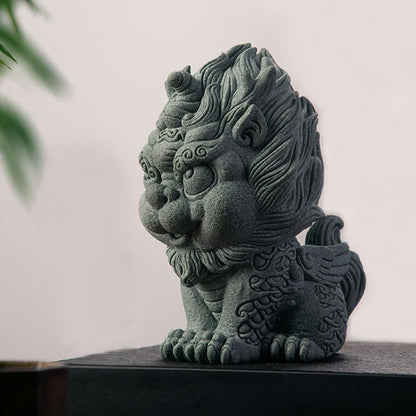 Buddha Stones FengShui Small PiXiu Wealth Luck Home Decoration