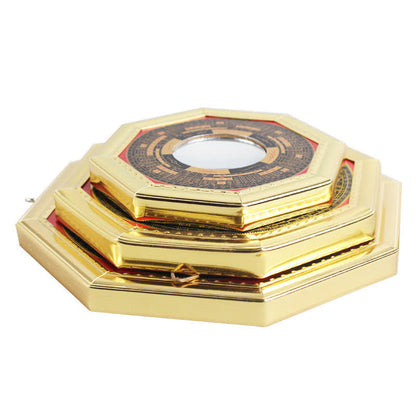 Buddha Stones Feng Shui Bagua Map Balance Harmony Living Room Energy Map Mirror