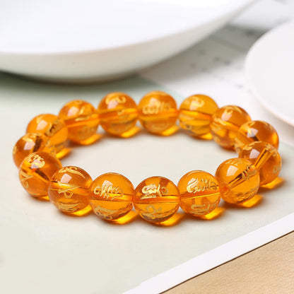 FREE Today: Open The Mind Tibet White Crystal Black Onyx Om Mani Padme Hum Meditation Bracelet
