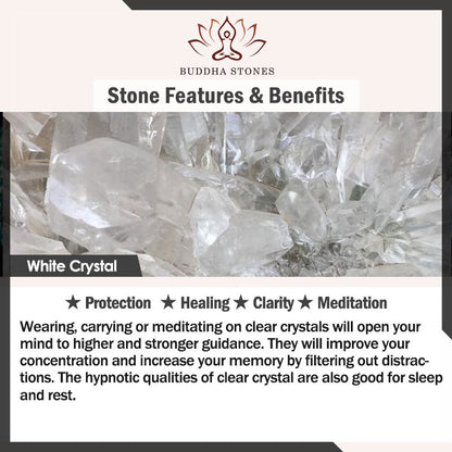 Buddha Stones Various Crystal Rose Quartz Green Aventurine Amethyst The Tree of Life Kindness Necklace Pendant