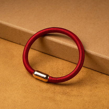 Buddha Stones Tibetan Handmade King Kong Knot Protection Magnetic Buckle Braided Bracelet (Extra 30% Off | USE CODE: FS30)