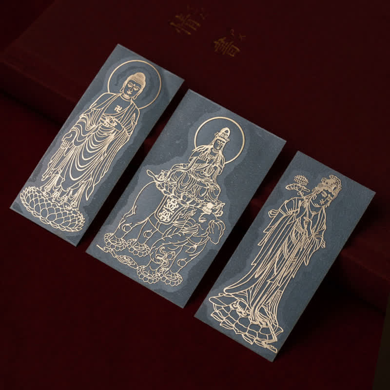 Buddha Stones 12 Chinese Zodiac Blessing Wealth Fortune Phone Sticker