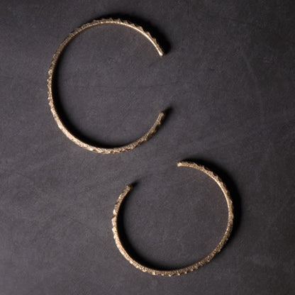Buddha Stones Simple Design Copper Wealth Cuff Bracelet